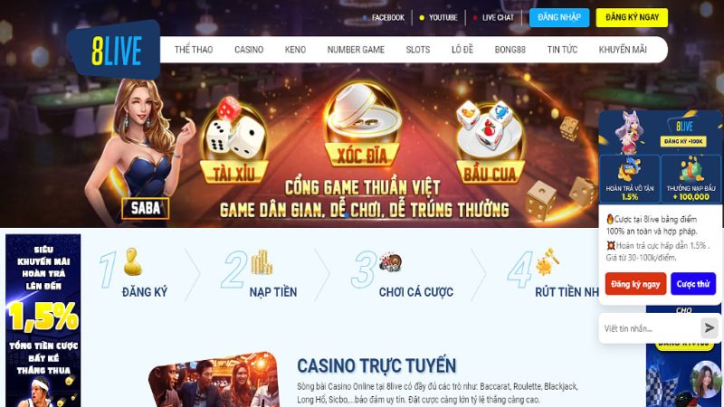 Sơ lược tổng quan về tải app 8live